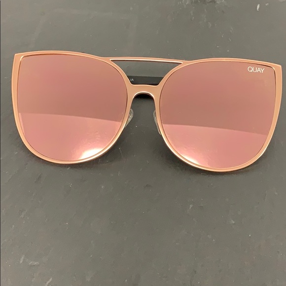 Quay Australia Accessories - QUAY Australia Pink Sorority Princess Sunglasses